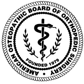 American Osteopathic Board of Orthopedic Surgery Logo