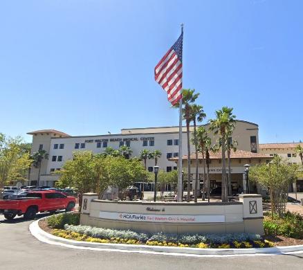 Hospital affilations card